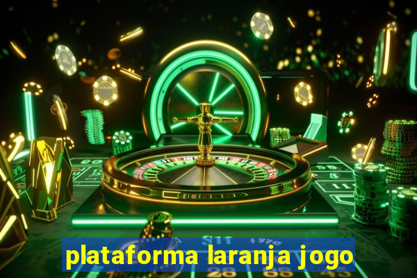 plataforma laranja jogo